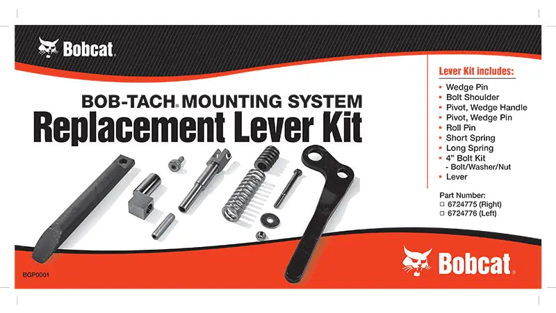 Bobcat Bob-Tach® Left Hand Lever Kit, 6724776