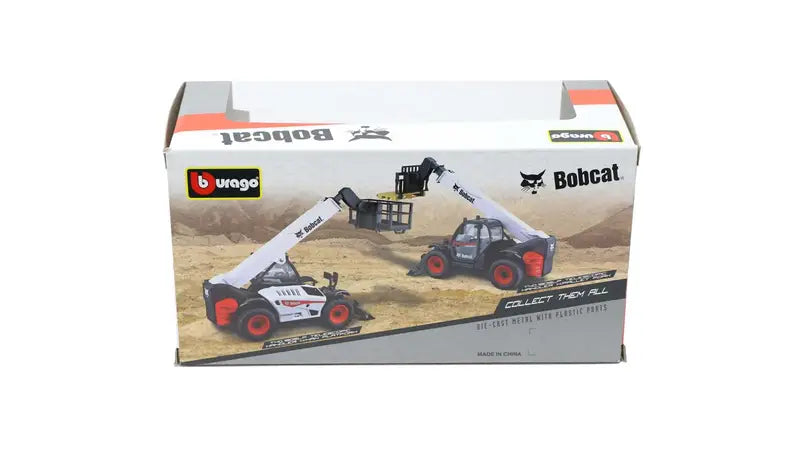 1:50 Bobcat T40 Telehandler with Pallet Fork Toy