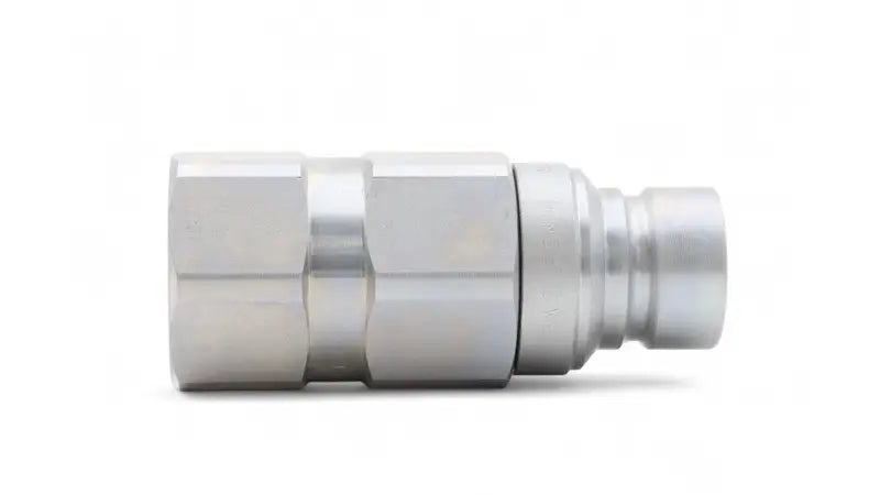 bobcat male flat face hydraulic coupler 1 2 body 3 4 sae orb thread 7246791