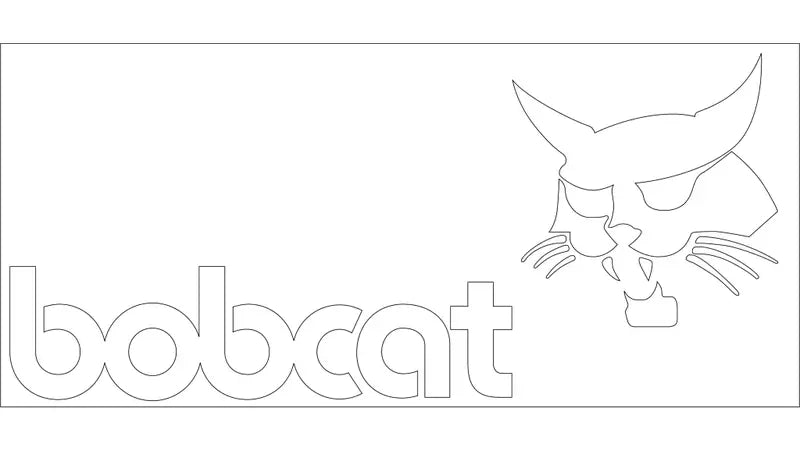 Bobcat Logo LH Decal 6703646