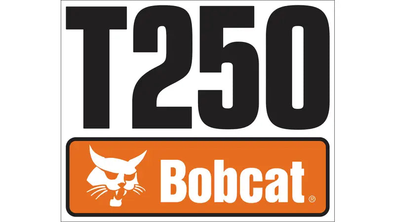 Bobcat T250 Model Decal for Track Loaders, 7120597
