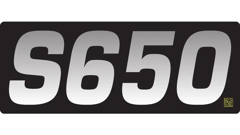 Bobcat S650 Model Number Decal, 7211432