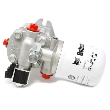Bobcat Cooling Fan Motor With Spin-On Filter, 7265577
