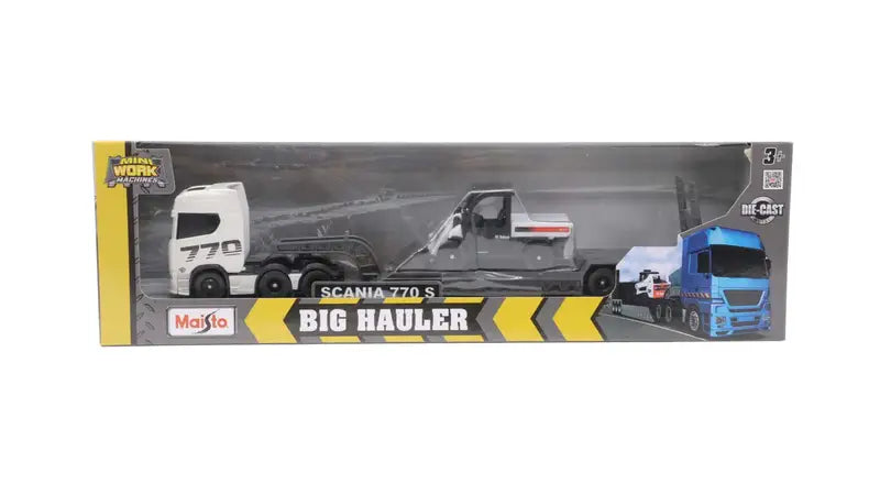 Scania Semi with Bobcat 5600 Toolcat™ Work Machine Toy