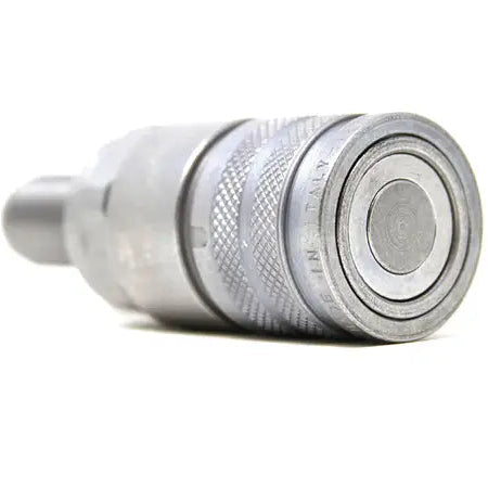 Bobcat Female Flat Faced Coupler, 1/2" body, 3/4" UNF/ORB thread 7246792