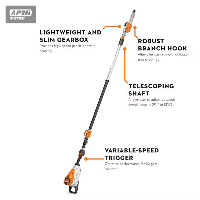 stihl hta 160 battery pole pruner la01 200 0018 us