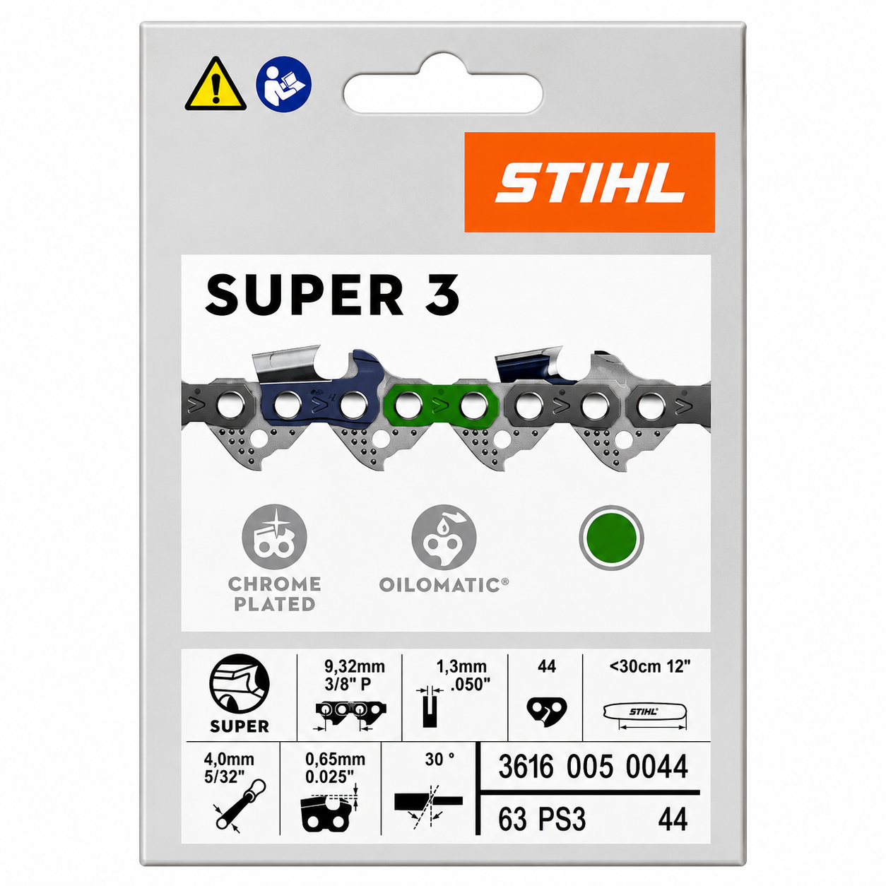 stihl 63ps3 44 super saw chain loop 3616 005 0044