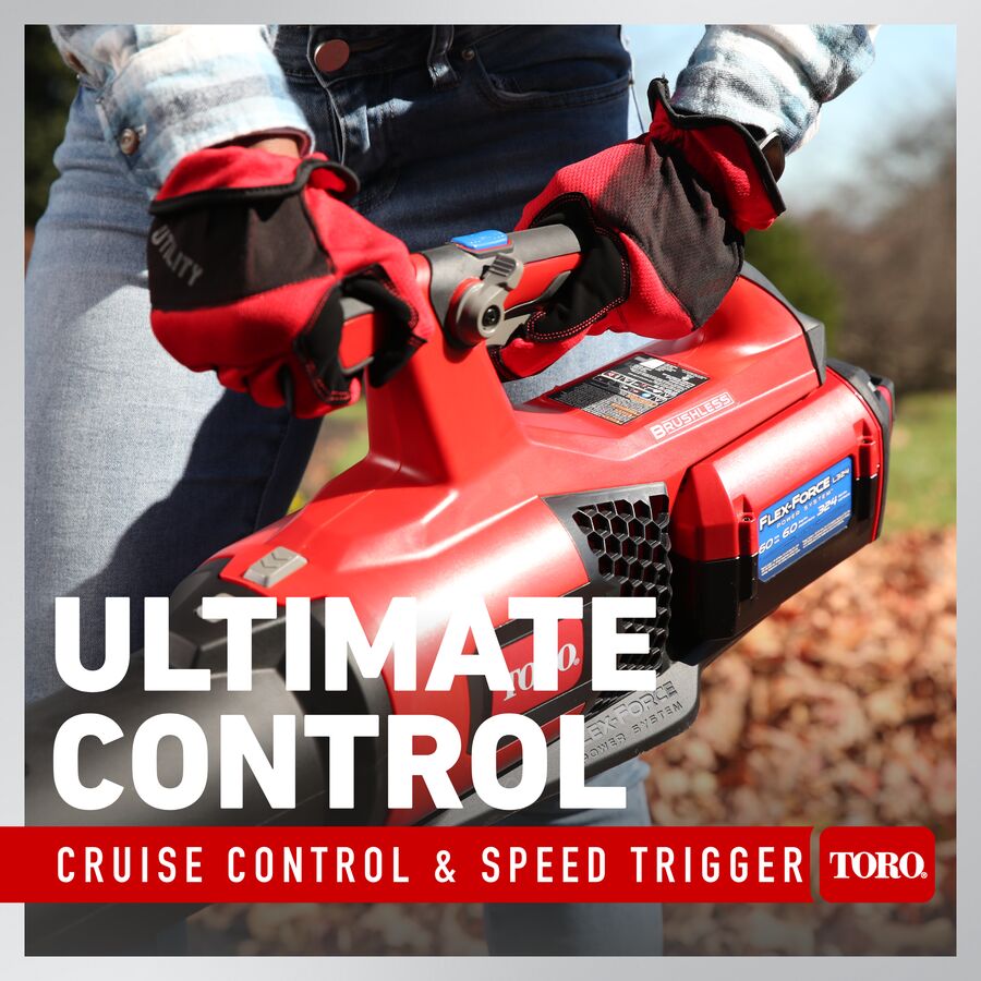 toro 60v max 605 cfm brushless leaf blower 51822