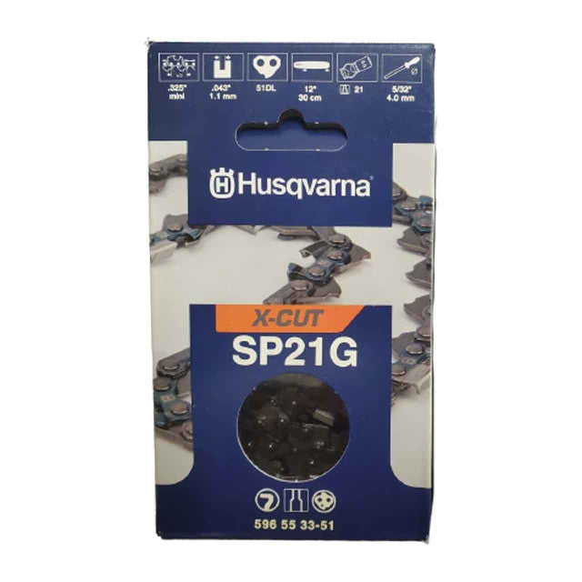 Husqvarna X-CUT SP21G 12" Chain 596553351