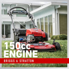 toro 22 inch smartstow personal pace mower 21465