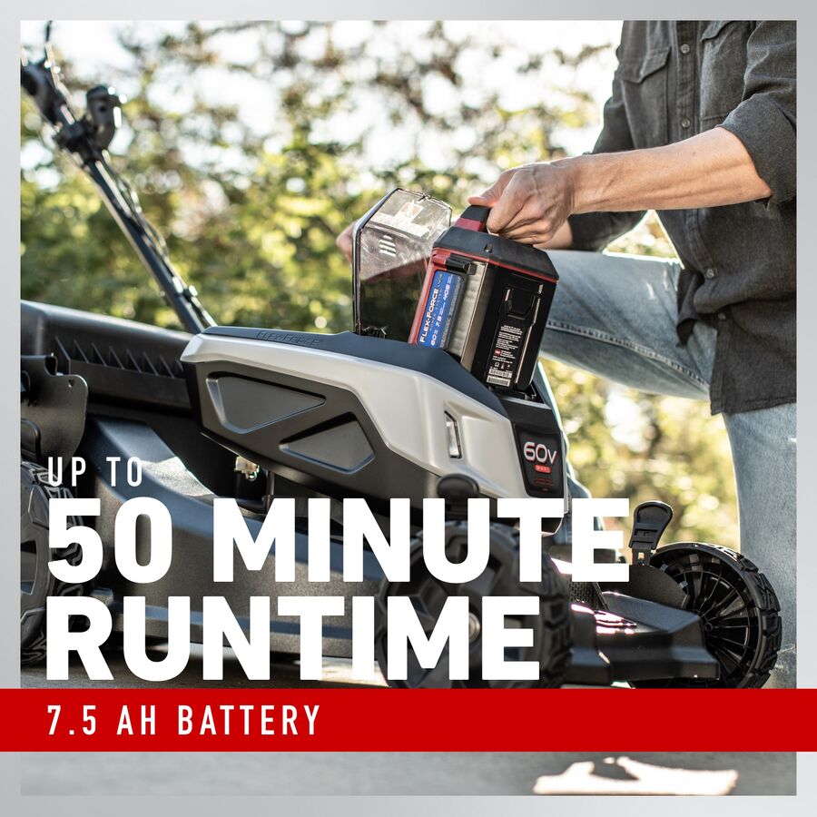 21" 60V Max* Super Recycler Mower 21568