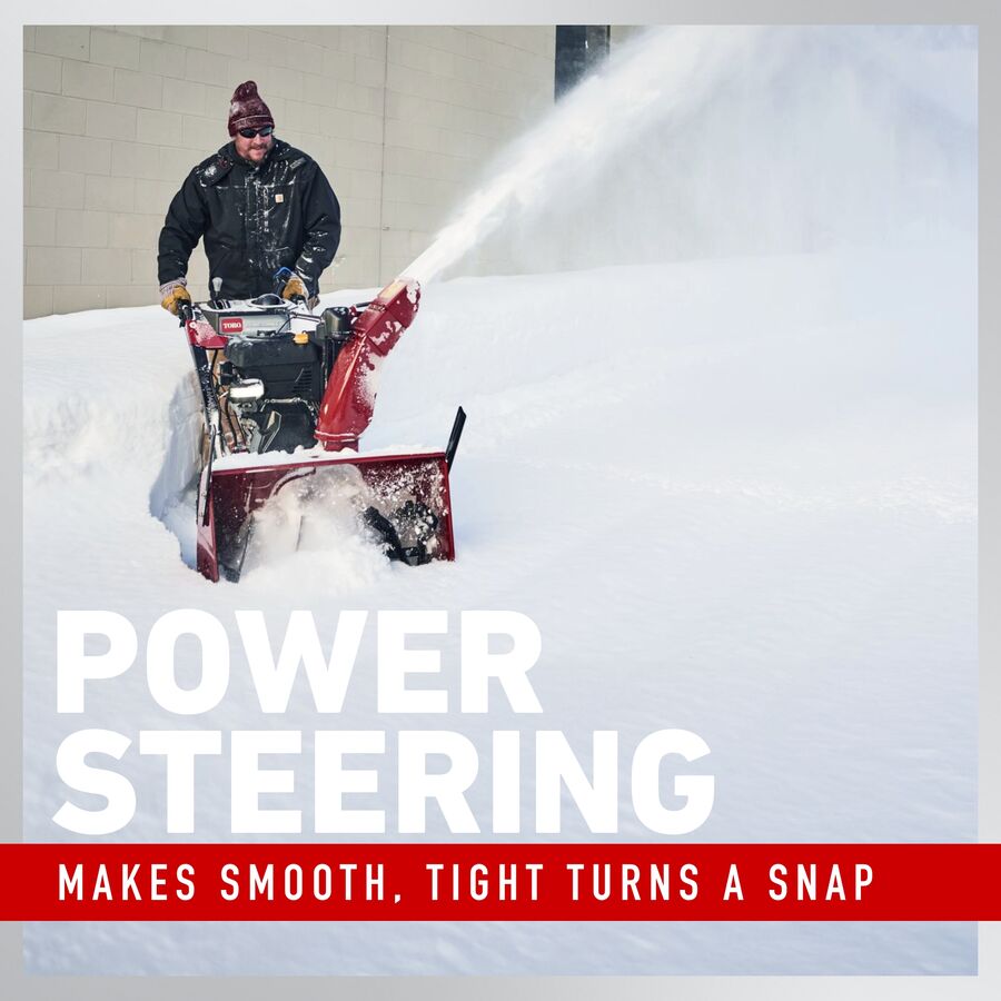 28 in. Power Max HD 1428 OHXE Commercial Two-Stage Gas Snow Blower 38843