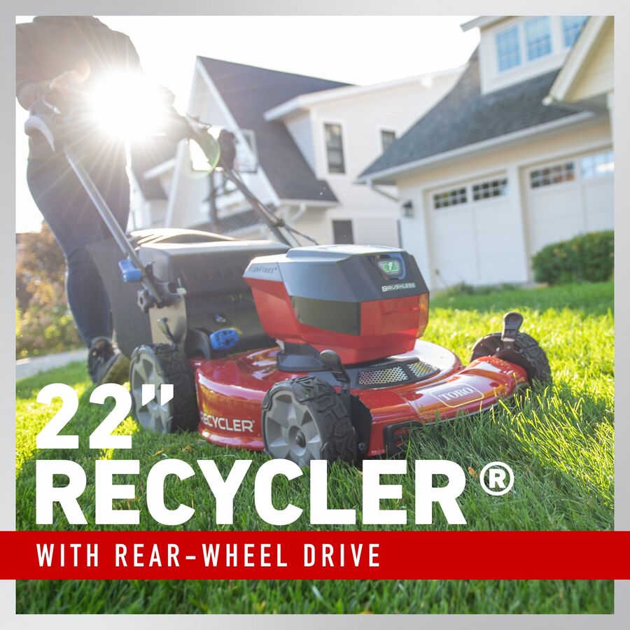 toro 22 inch 60v max smartstow mower 21466
