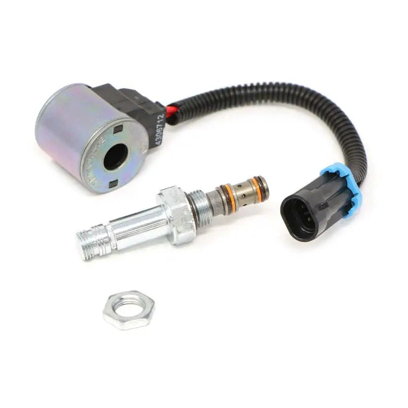 e series hydraulic solenoid coil and valve stem for loaders