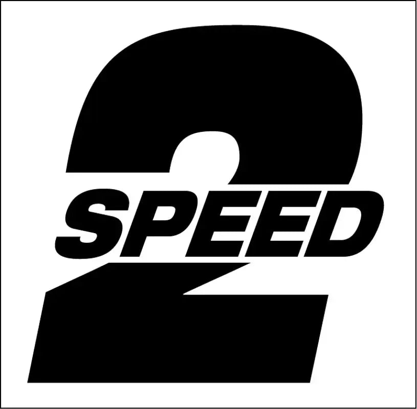 2 Speed Decal