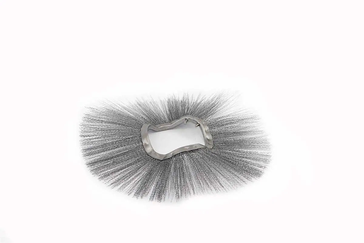 Steel Wire Sweeper Brush, 6.4 x 21 3/8