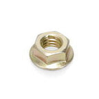 hex flange hf nut 5 16 18 serrated yz