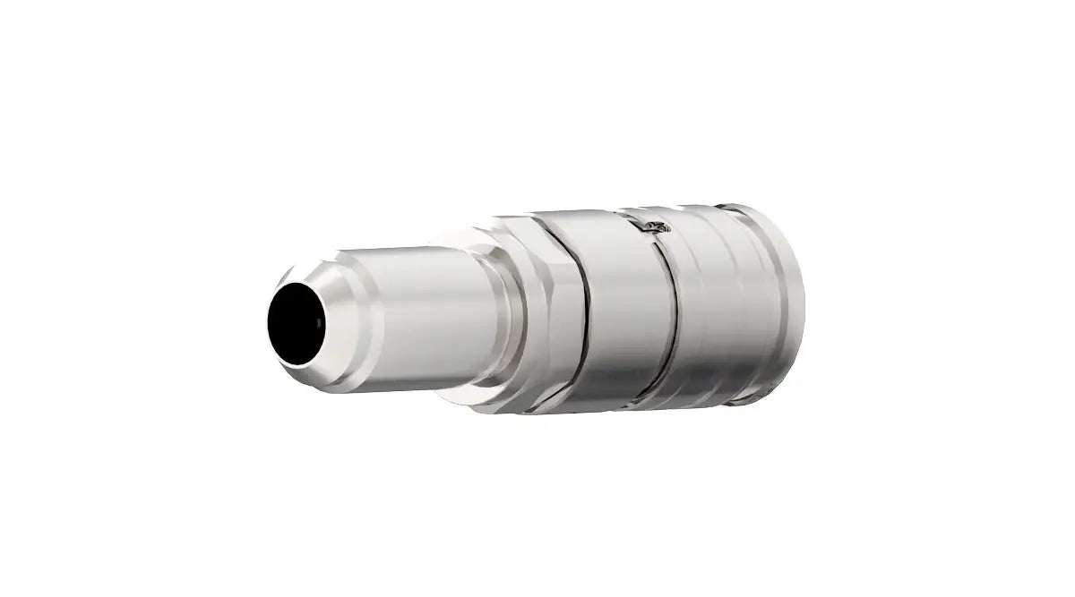 Flat Faced Female Coupler, 1/2" body, 1-1/16" JIC thread