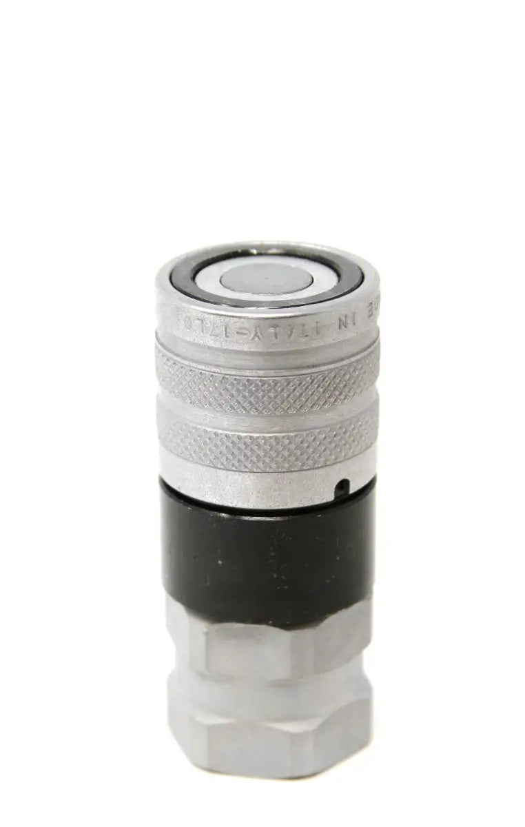 bobcat flat faced female coupler 1 2 body 1 1 16 sae thread 7246797