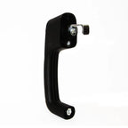 door latch handle for loaders