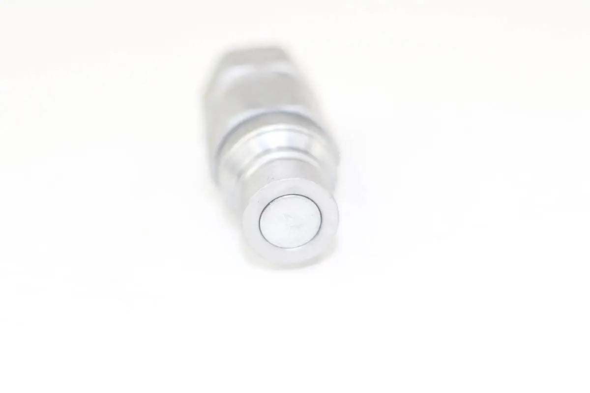bobcat male flat face hydraulic coupler 1 2 body 3 4 sae orb thread 7246791