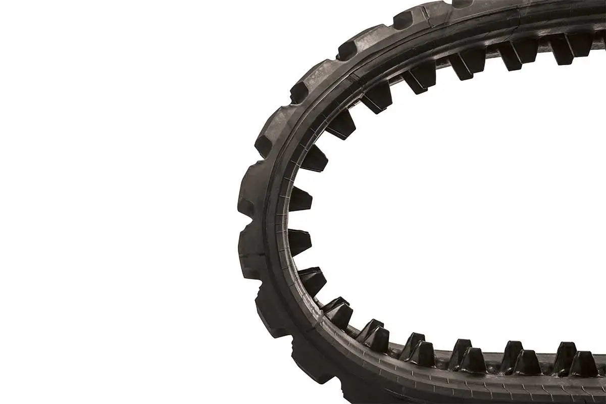 16 Inch Zig-Zag Skid Steer Loader Track (400 X 86 X 50)