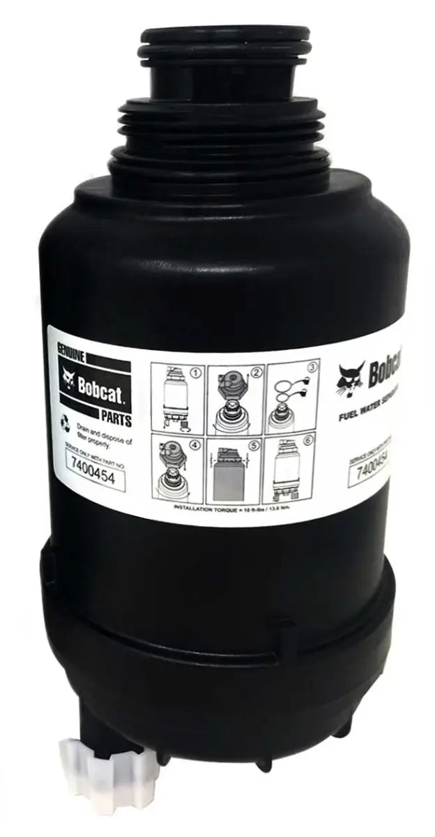 bobcat fuel filter with water separator 7400454