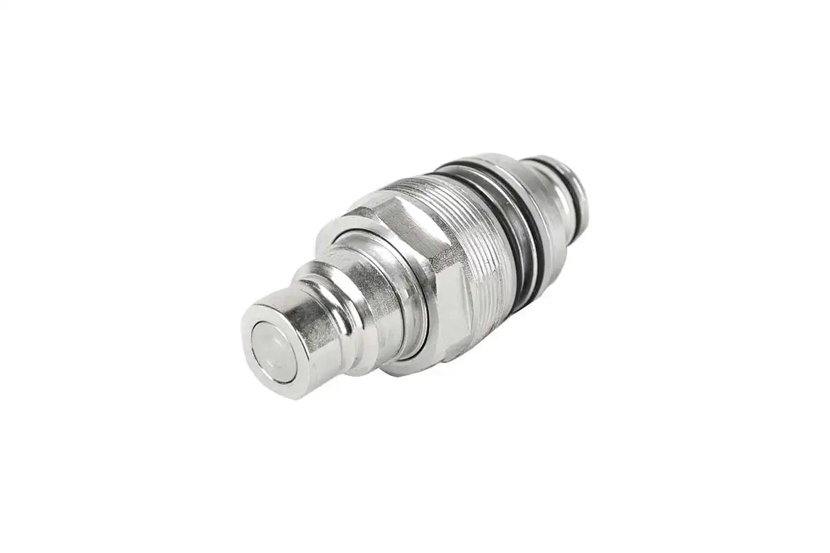 Male Flat Face Hydraulic Quick Coupler Block Cartridge