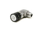 90 Degree Flat Faced Female Coupler, 1/2" body, 1-1/16" JIC Thread