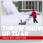 toro 60v electric power clear snowblower 39901