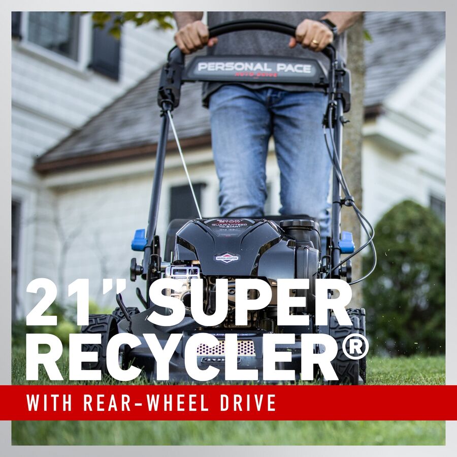 21 inch. Personal Pace Smartstow Super Recycler Mower 21565
