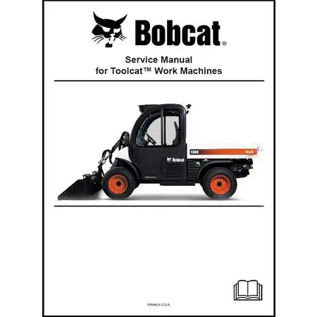 Bobcat 5600 Toolcat Service Manual Paper Copy - English 6904792ENUS