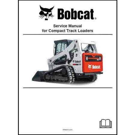 bobcat t650 skid steer loader service manual paper copy english 6990755enus